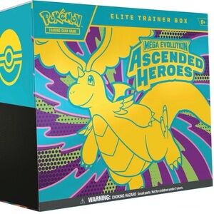 “”SOLD” 2026 Mega Evolution Elite Trainer Box - Ascended Heroes